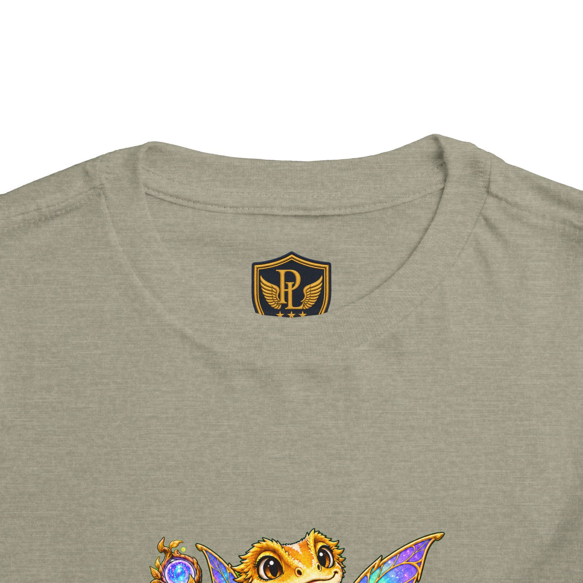 Let’s Pretend Male Crested Gecko Fairy Toddler T-Shirt