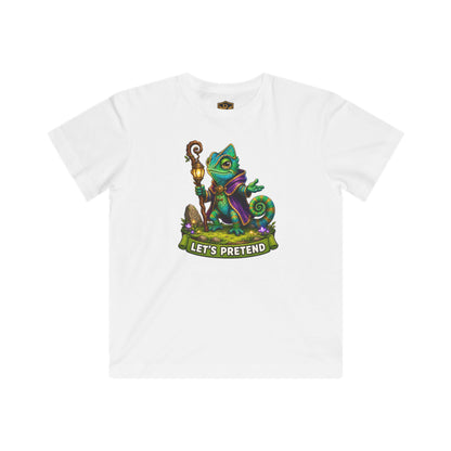 Let’s Pretend Chameleon Guide Kids’ T-Shirt
