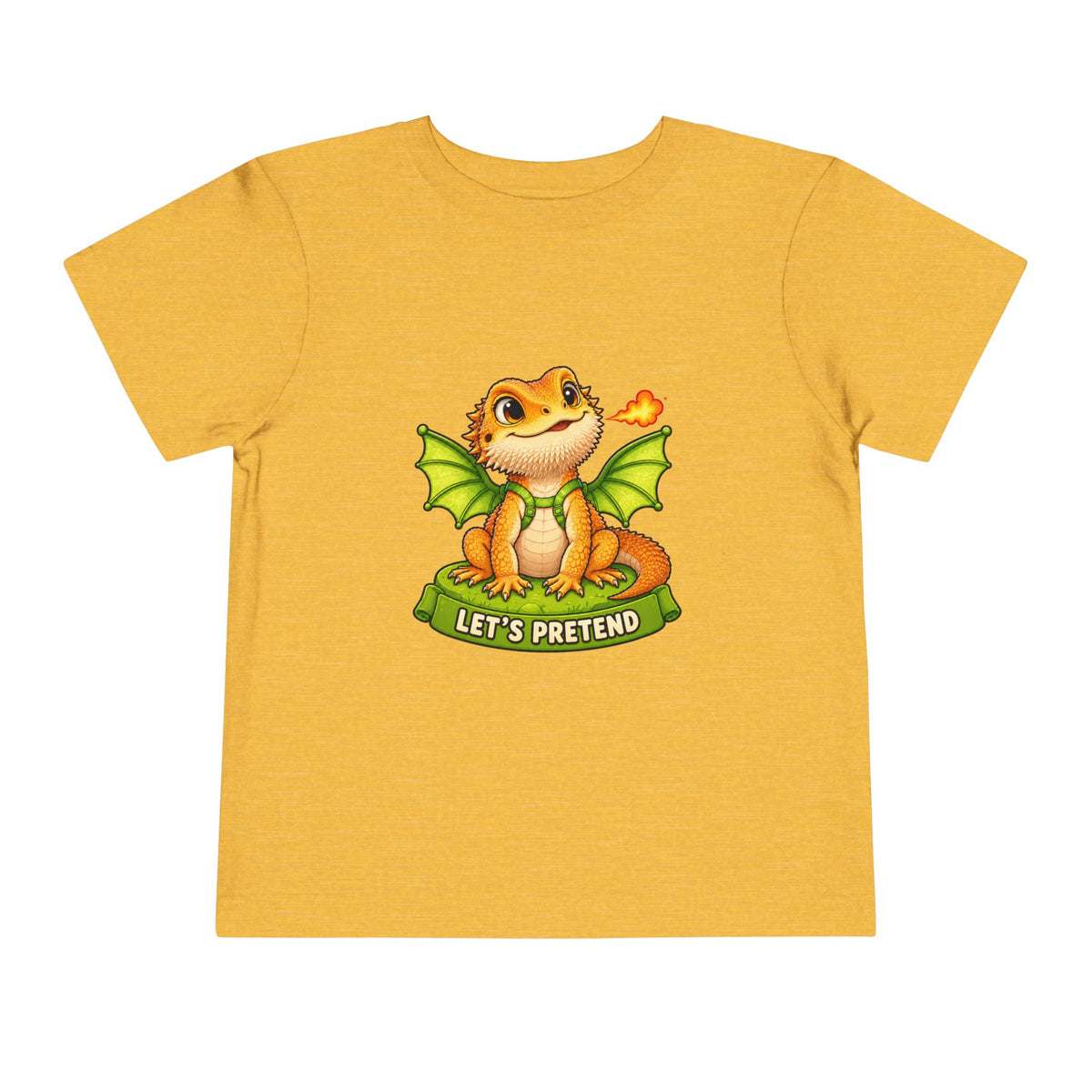Let’s Pretend Citrus Bearded Dragon Toddler T-Shirt