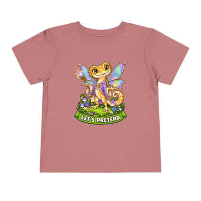 Let’s Pretend Female Crested Gecko Fairy Toddler T-Shirt