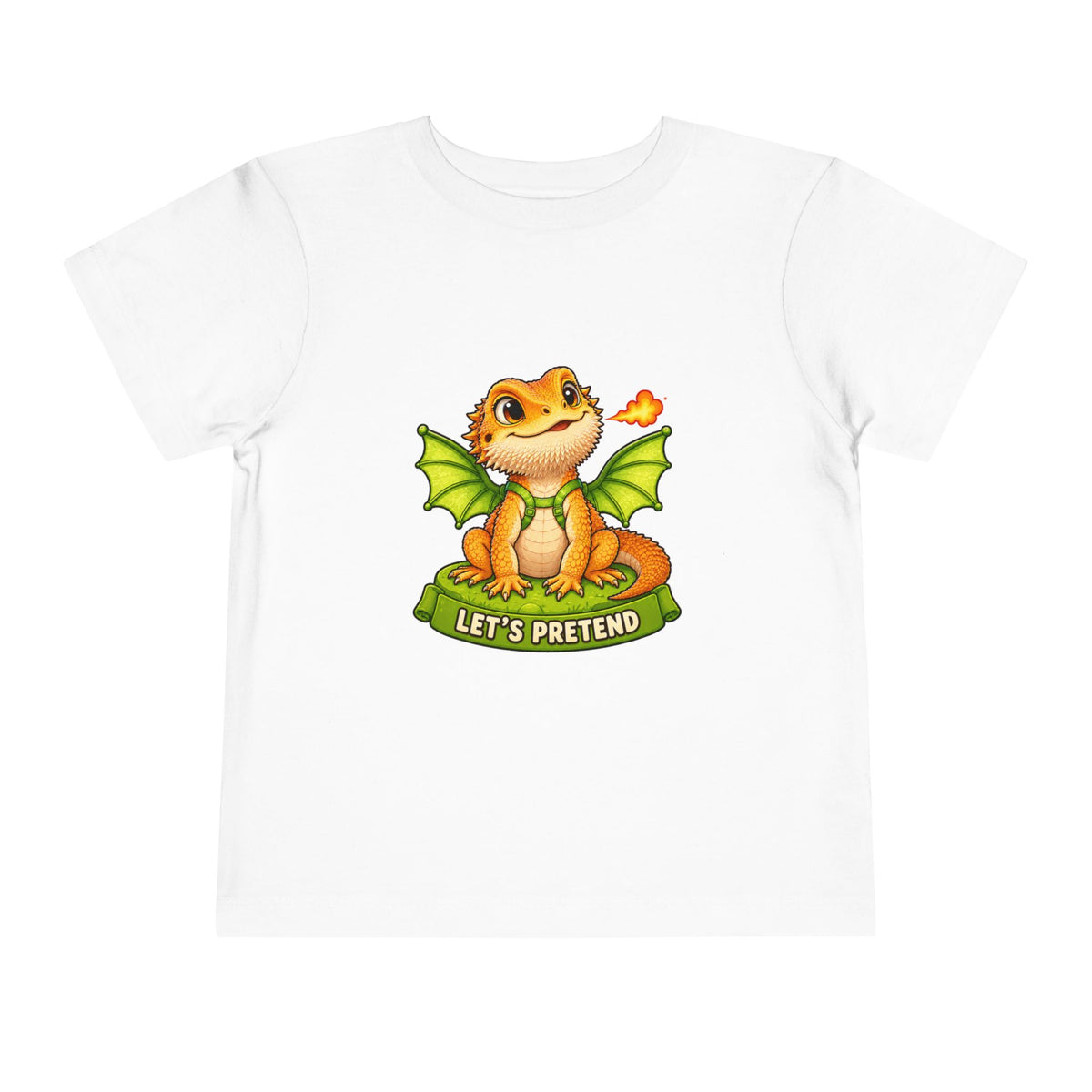 Let’s Pretend Citrus Bearded Dragon Toddler T-Shirt