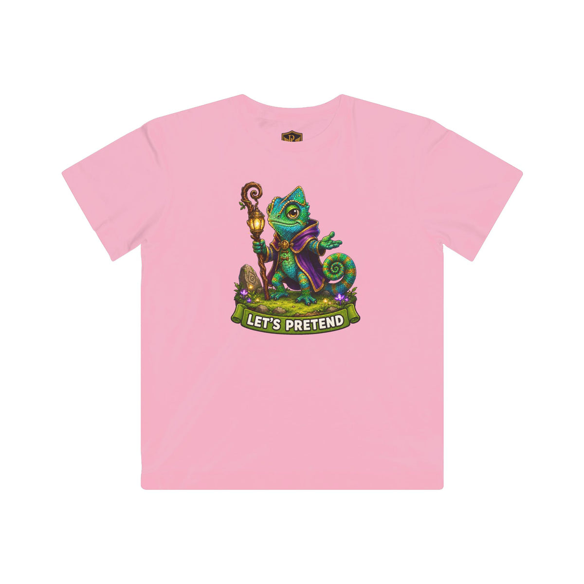 Let’s Pretend Chameleon Guide Kids’ T-Shirt