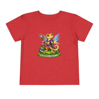Let’s Pretend Male Crested Gecko Fairy Toddler T-Shirt