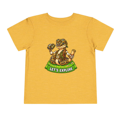 Let's Explore Ball Python Scout Toddler T-Shirt