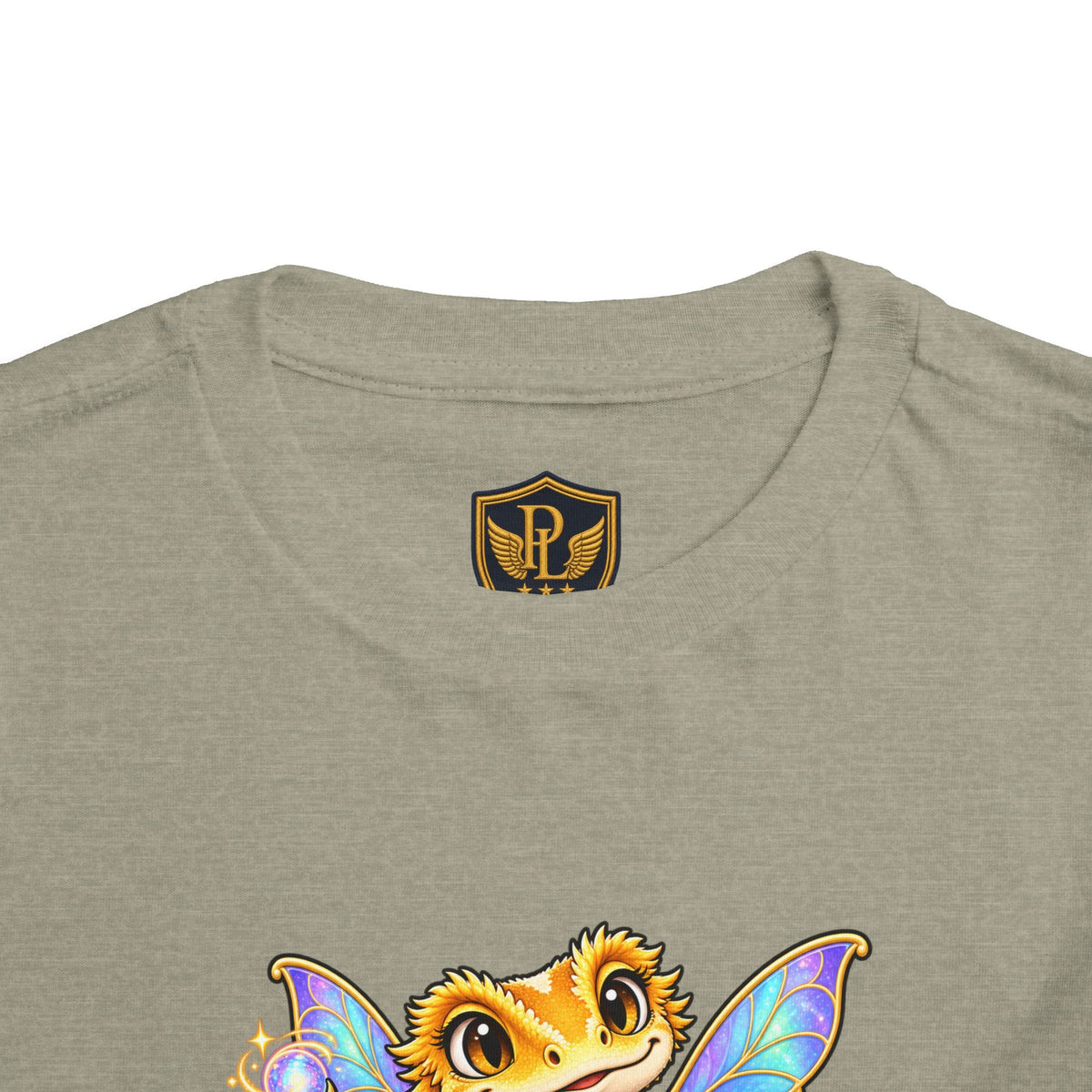 Let’s Pretend Female Crested Gecko Fairy Toddler T-Shirt