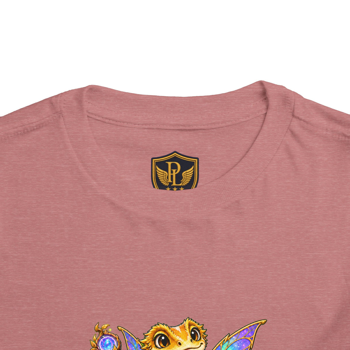 Let’s Pretend Male Crested Gecko Fairy Toddler T-Shirt