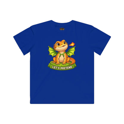 Let’s Pretend Citrus Bearded Dragon Kids’ T-Shirt