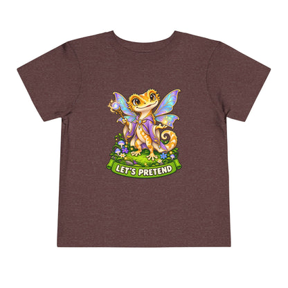 Let’s Pretend Female Crested Gecko Fairy Toddler T-Shirt