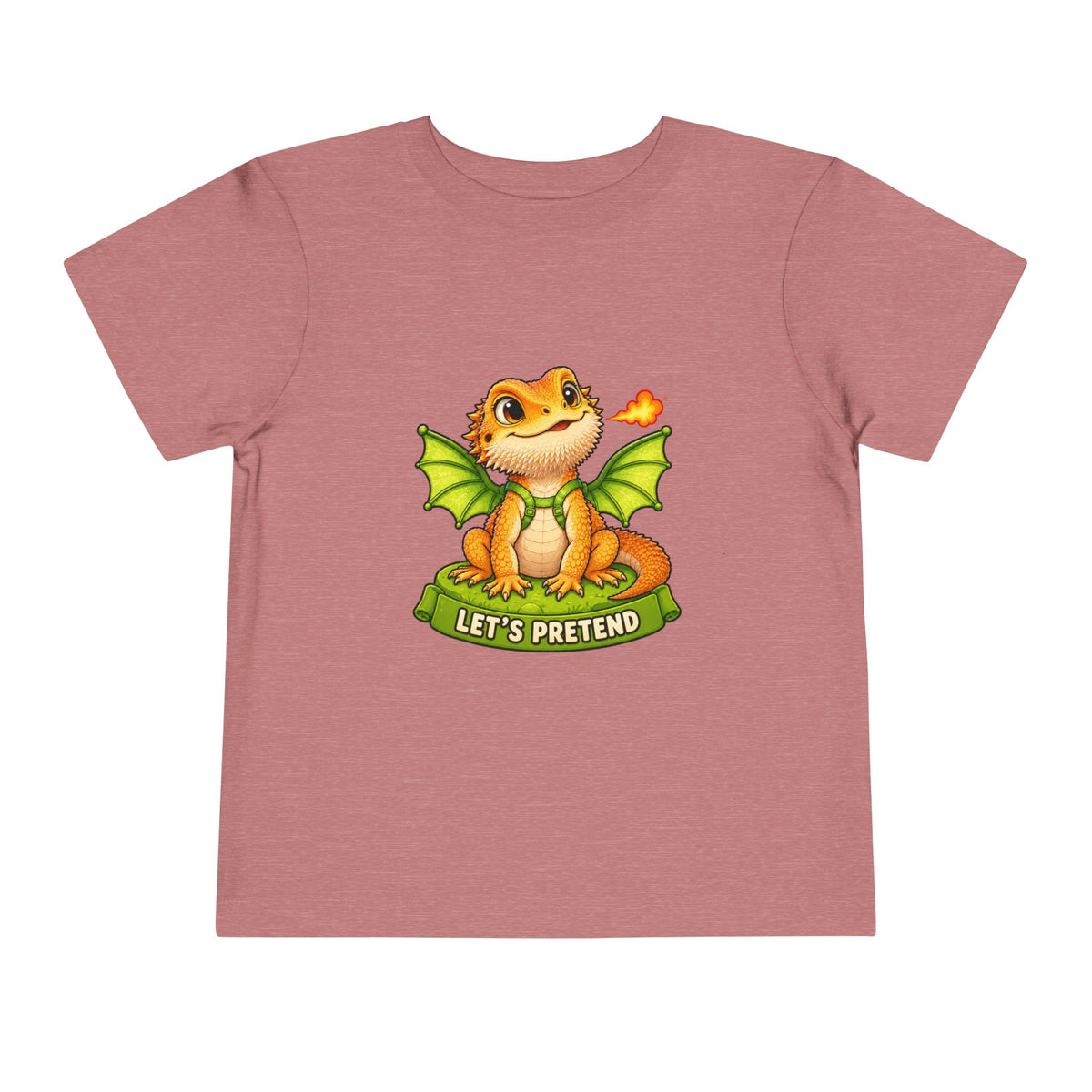 Let’s Pretend Citrus Bearded Dragon Toddler T-Shirt