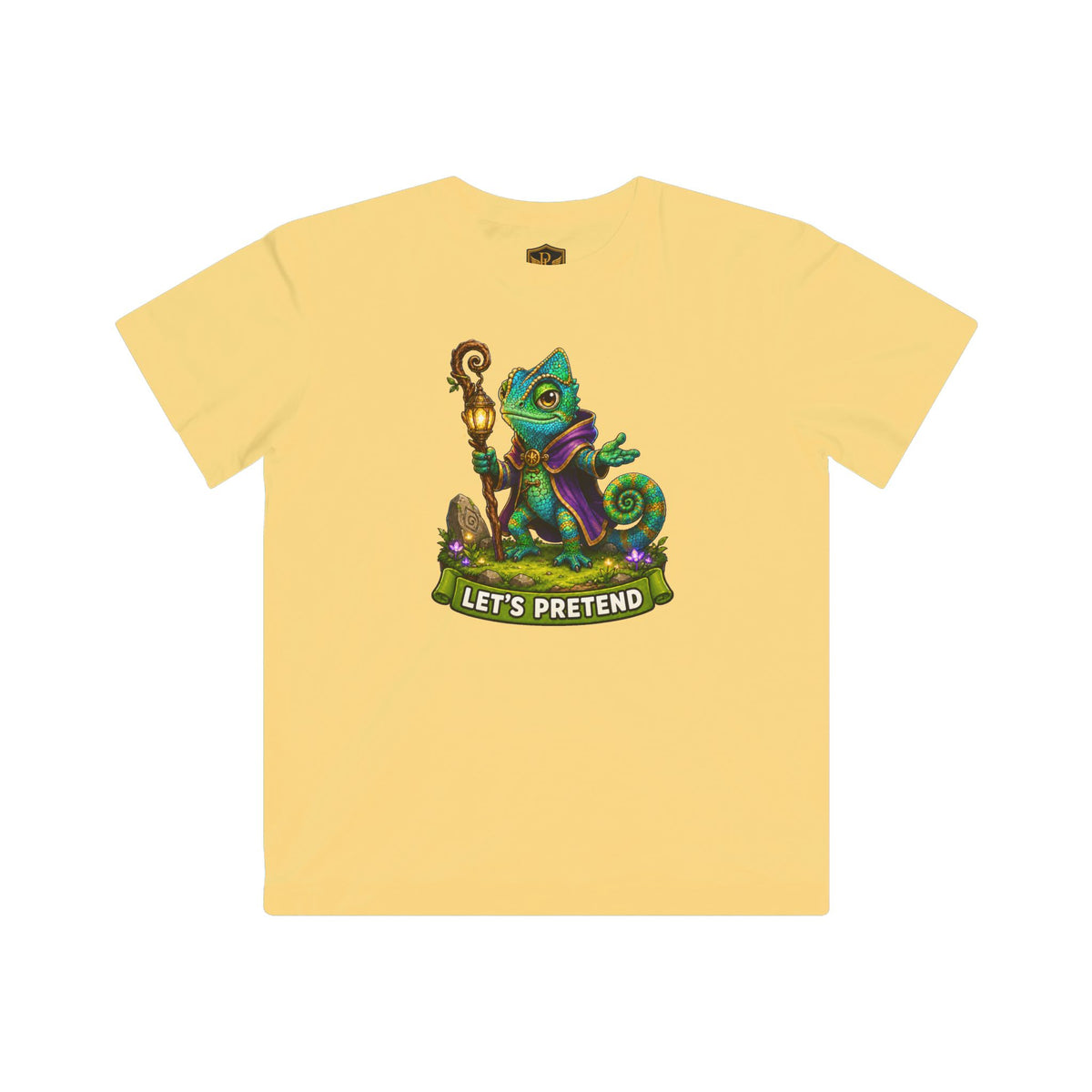 Let’s Pretend Chameleon Guide Kids’ T-Shirt