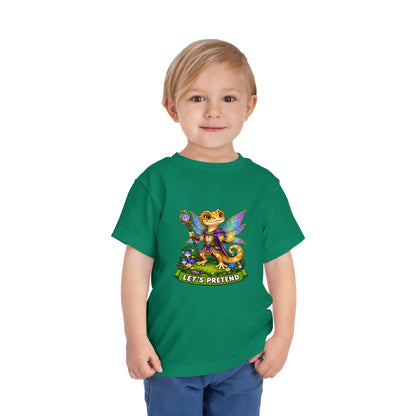 Let’s Pretend Male Crested Gecko Fairy Toddler T-Shirt