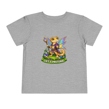 Let’s Pretend Male Crested Gecko Fairy Toddler T-Shirt
