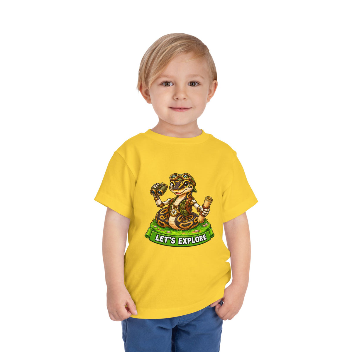 Let's Explore Ball Python Scout Toddler T-Shirt