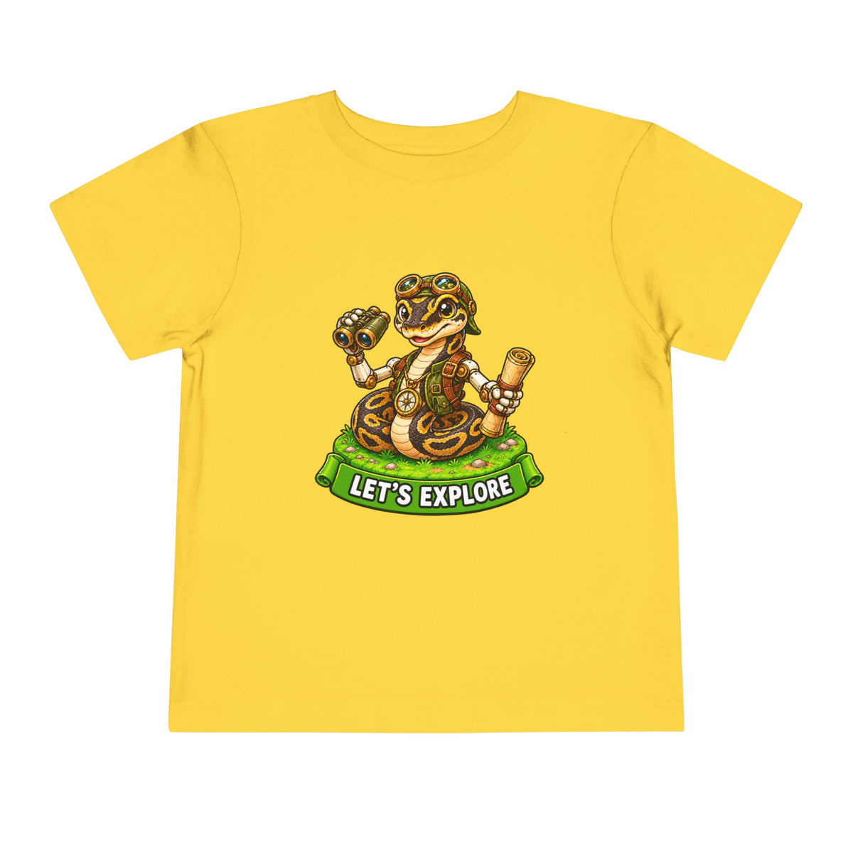 Let's Explore Ball Python Scout Toddler T-Shirt