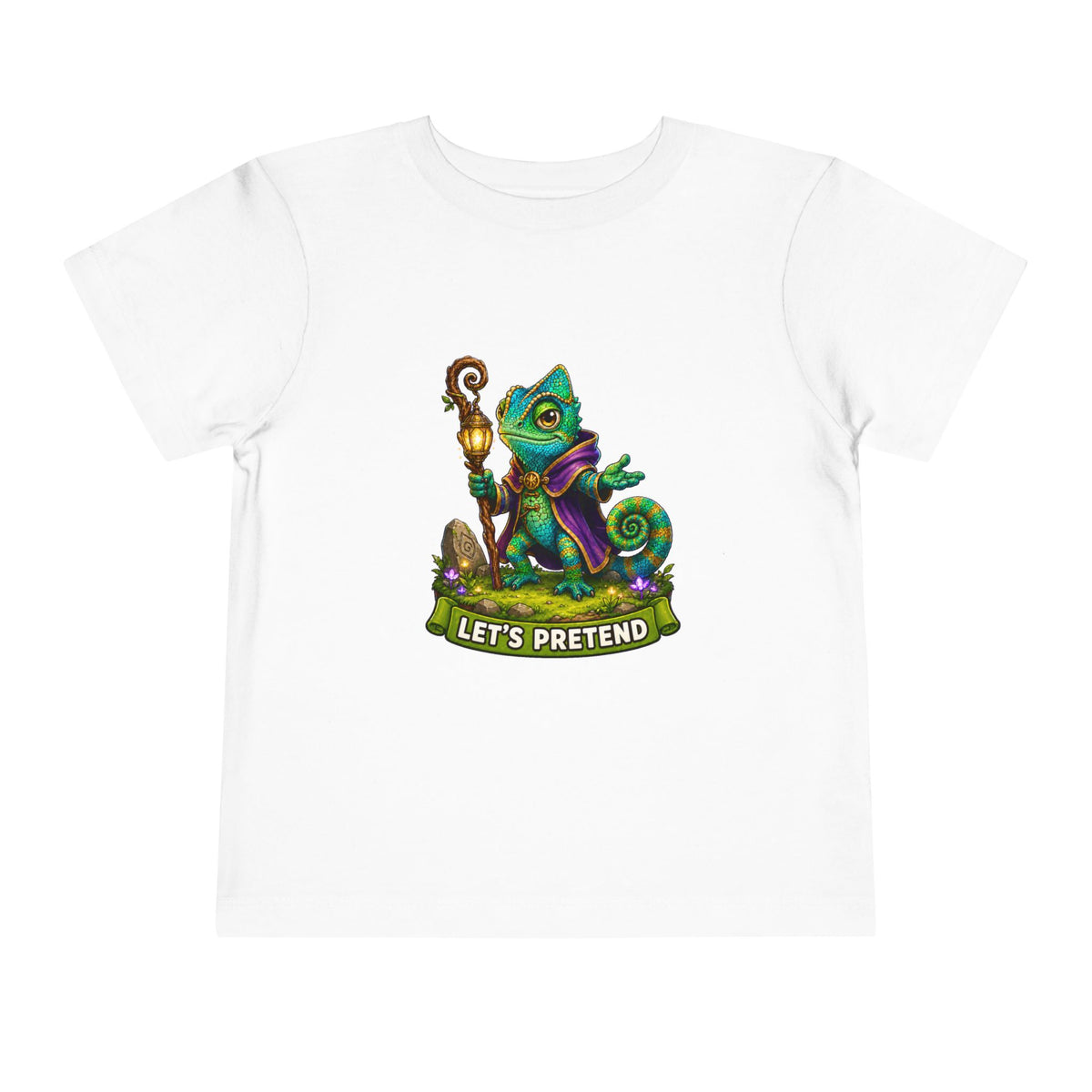 Let's Pretend Chameleon Guide Toddler T-Shirt