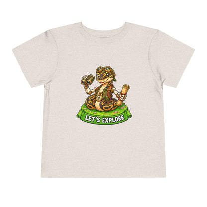 Let's Explore Ball Python Scout Toddler T-Shirt