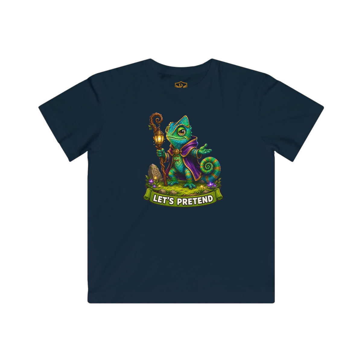 Let’s Pretend Chameleon Guide Kids’ T-Shirt