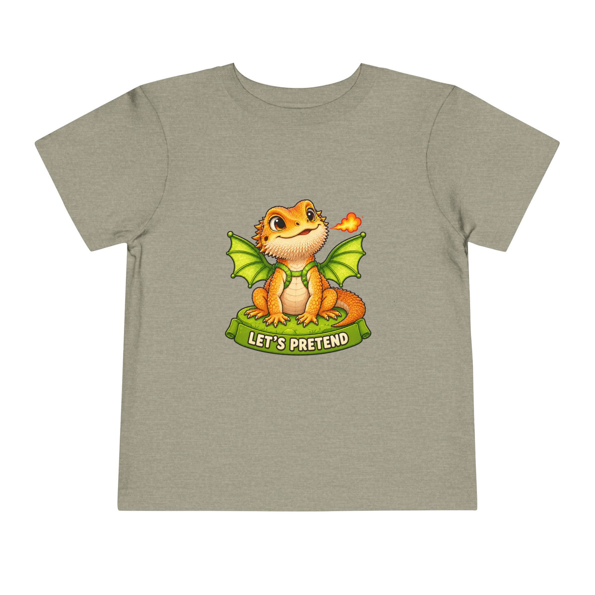 Let’s Pretend Citrus Bearded Dragon Toddler T-Shirt