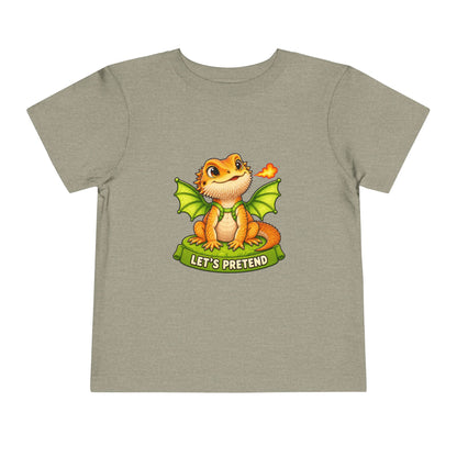Let’s Pretend Citrus Bearded Dragon Toddler T-Shirt
