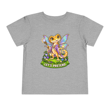 Let’s Pretend Female Crested Gecko Fairy Toddler T-Shirt