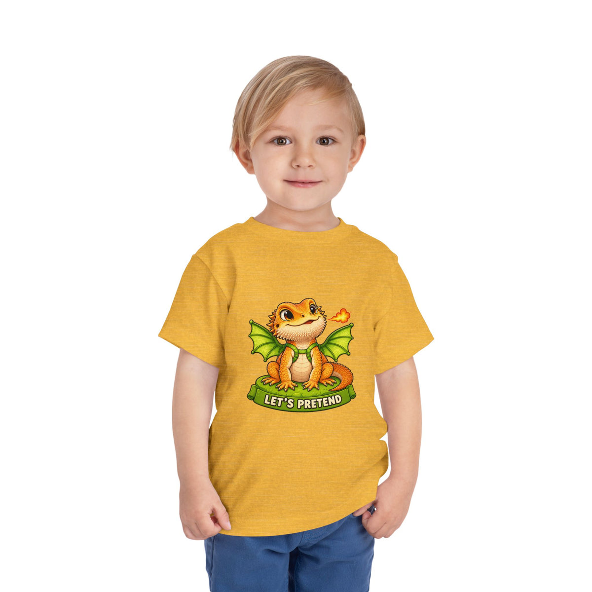 Let’s Pretend Citrus Bearded Dragon Toddler T-Shirt